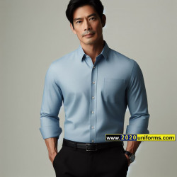 Executive shirt full sleeve sky blue.