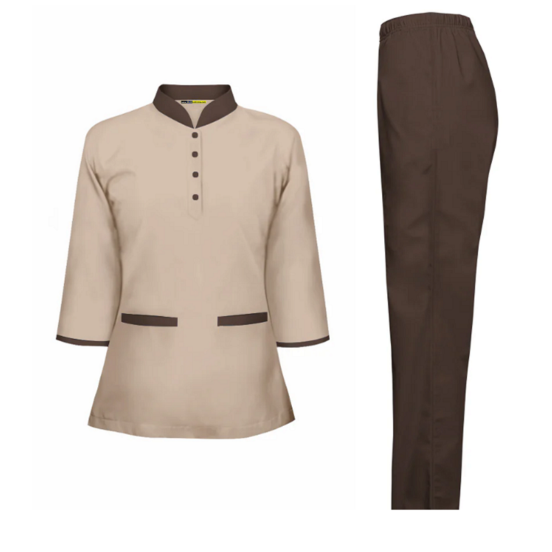 Housemaid Uniform Set – 3/4 Sleeve